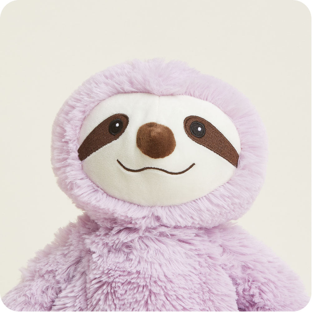Purple Sloth Warmies - Warm Blend