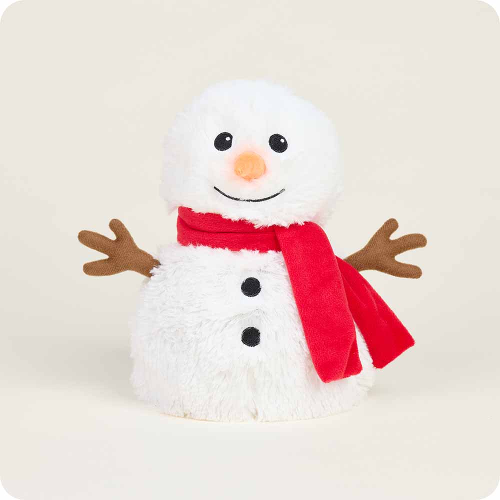 Red Scarf Snowman Warmies - Fresh Notes