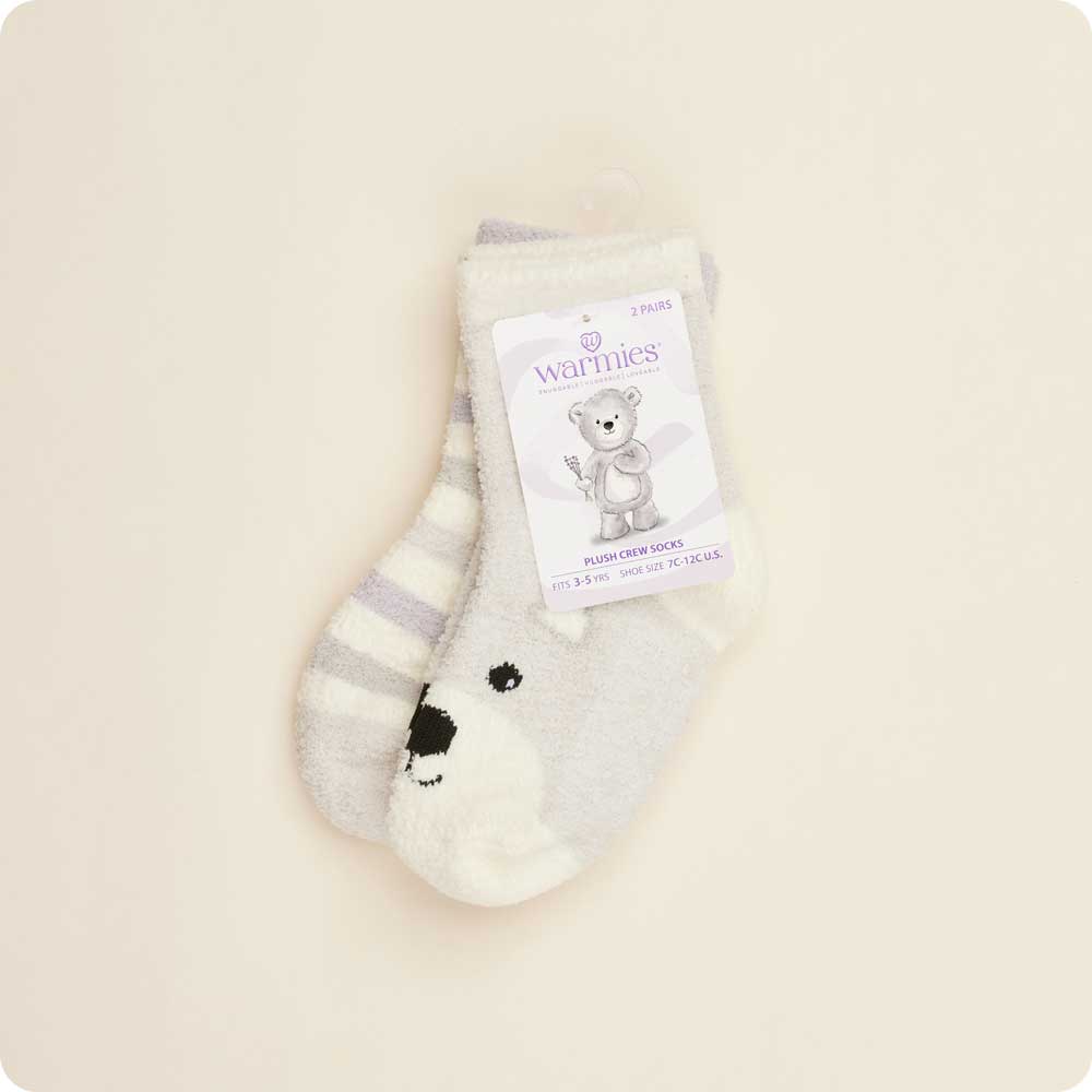 Marshmallow Bear Non-Slip Socks - Cozy Comfort