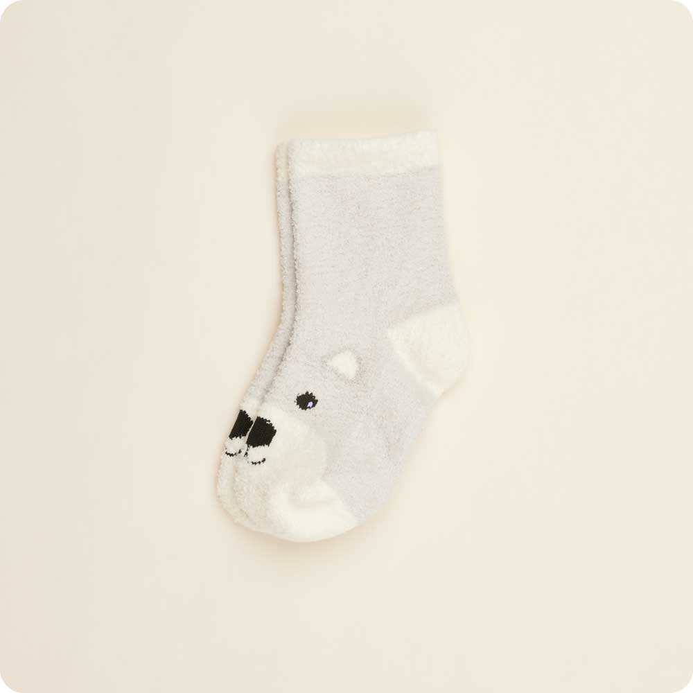 Marshmallow Bear Non-Slip Socks - Quiet Comfort
