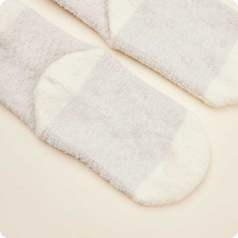 Marshmallow Bear Non-Slip Socks - Quiet Comfort