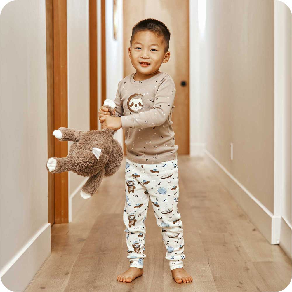 Sloth Long Pajamas - Weekend Pair