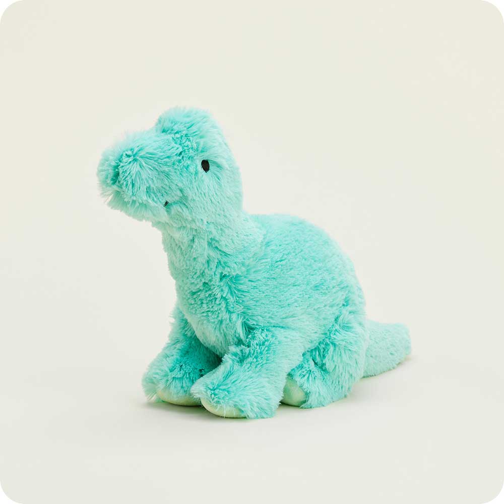 Teal Long Neck Dinosaur Warmies - Fresh Notes