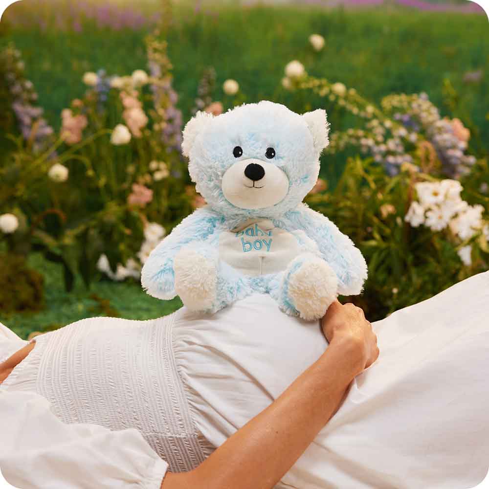 Baby Boy Bear Warmies - Daily Scent