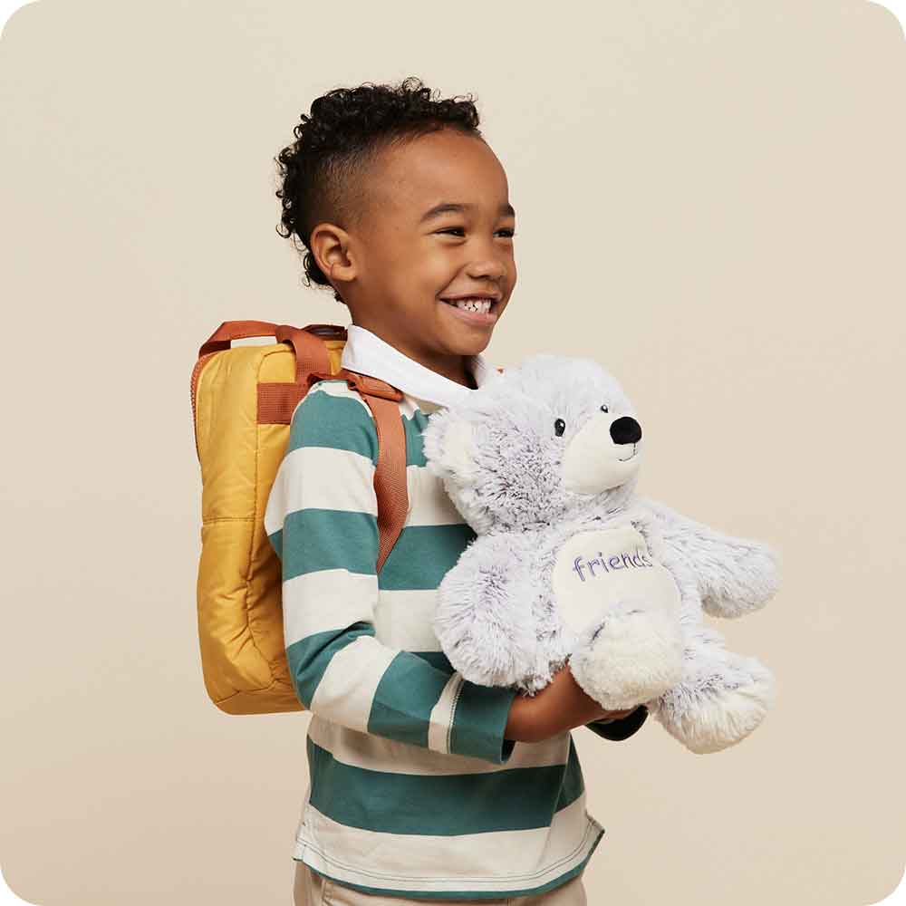 Friends Bear Warmies - Soft Glow