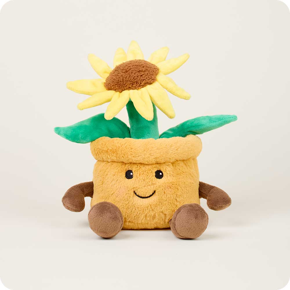 Yellow Flower Pot Warmies - Home Glow