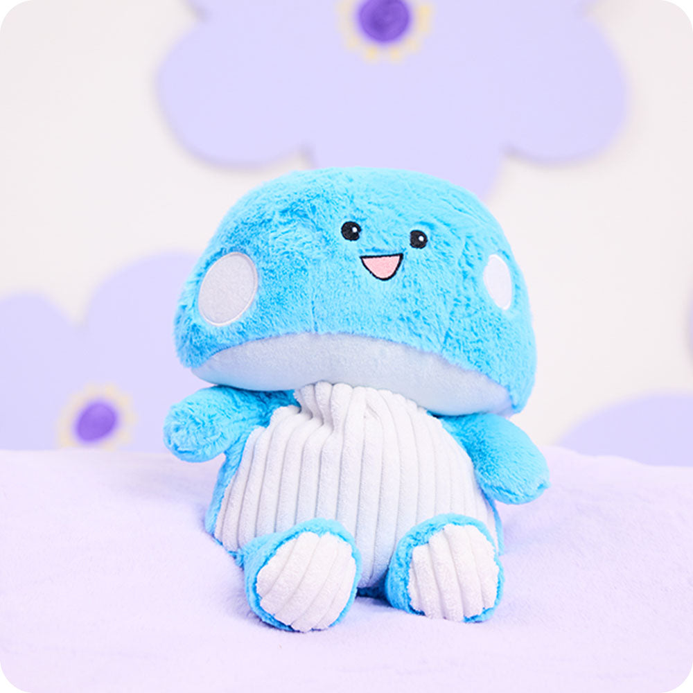 Blue Mushroom Warmies - Classic Notes