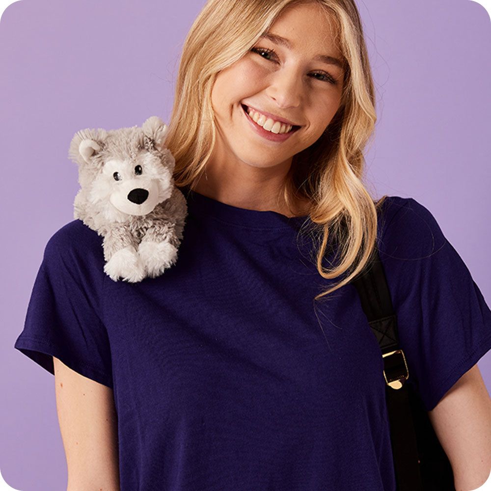 Husky Warmies Junior - Cozy Glow