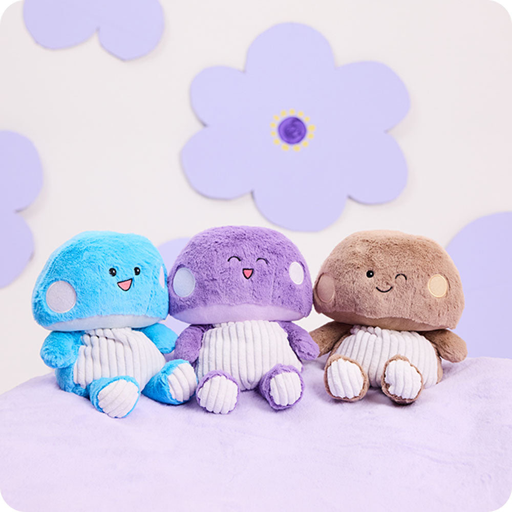 Blue Mushroom Warmies - Classic Notes