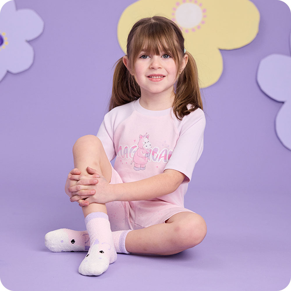 Unicorn Shorties Pajamas - Calm Comfort